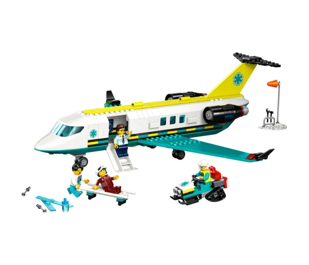 LEGO City 60465 Samolot pogotowia ratunkowego - 1331642 - zdjęcie 6